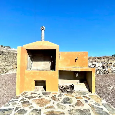 Casa rural con piscina privada, BBQ, vista a océano en Tenerife Sur San Miguel de Abona