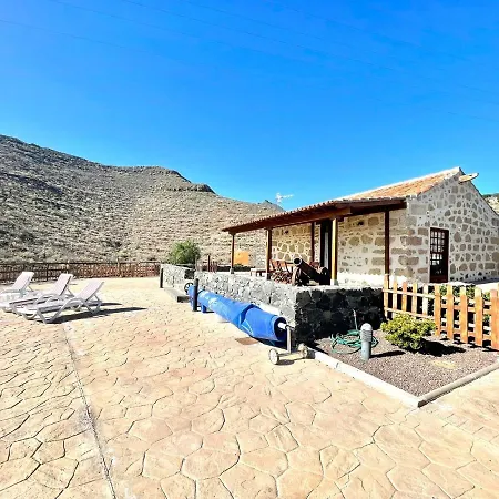 Hébergement de vacances Casa rural con piscina privada, BBQ, vista a océano en Tenerife Sur